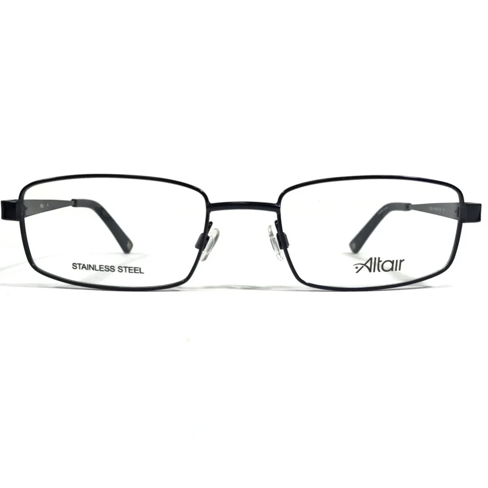 Altair Eyeglasses Frames A4022 414 BLUE Rectangular Full Wire Rim 52-19-140